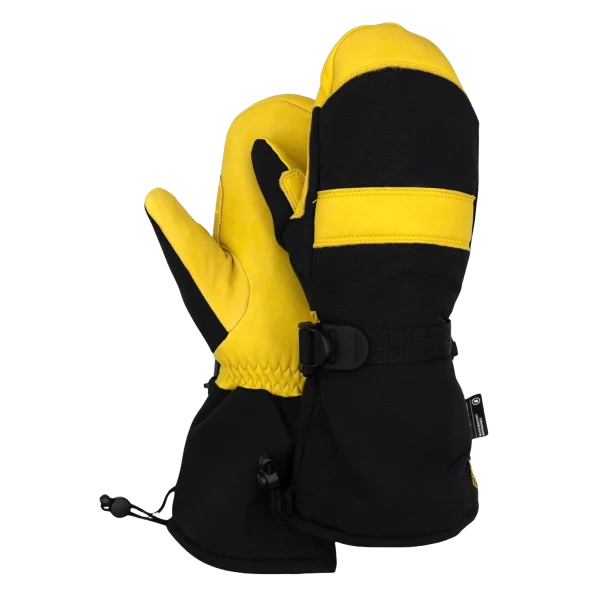 Deerskin Leather Ski Mitt