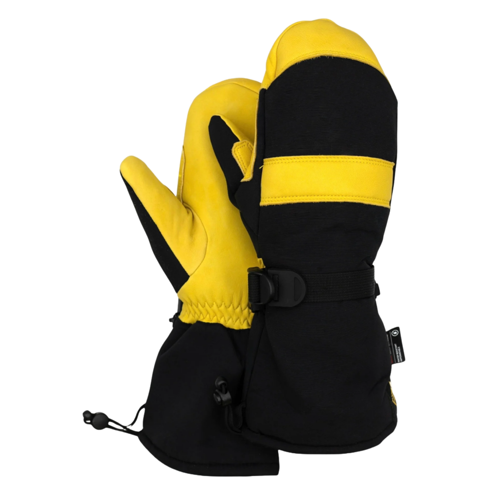 Deerskin Leather Ski Mitt