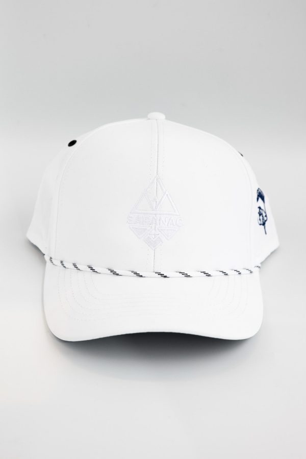 Saranac White Golf Hat
